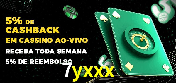 Promoções do cassino ao Vivo 7yxxx